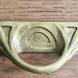 Art Deco style bedside table in solid oak, 1930s