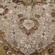 Antique anatolian turkish carpet handwoven wool rug