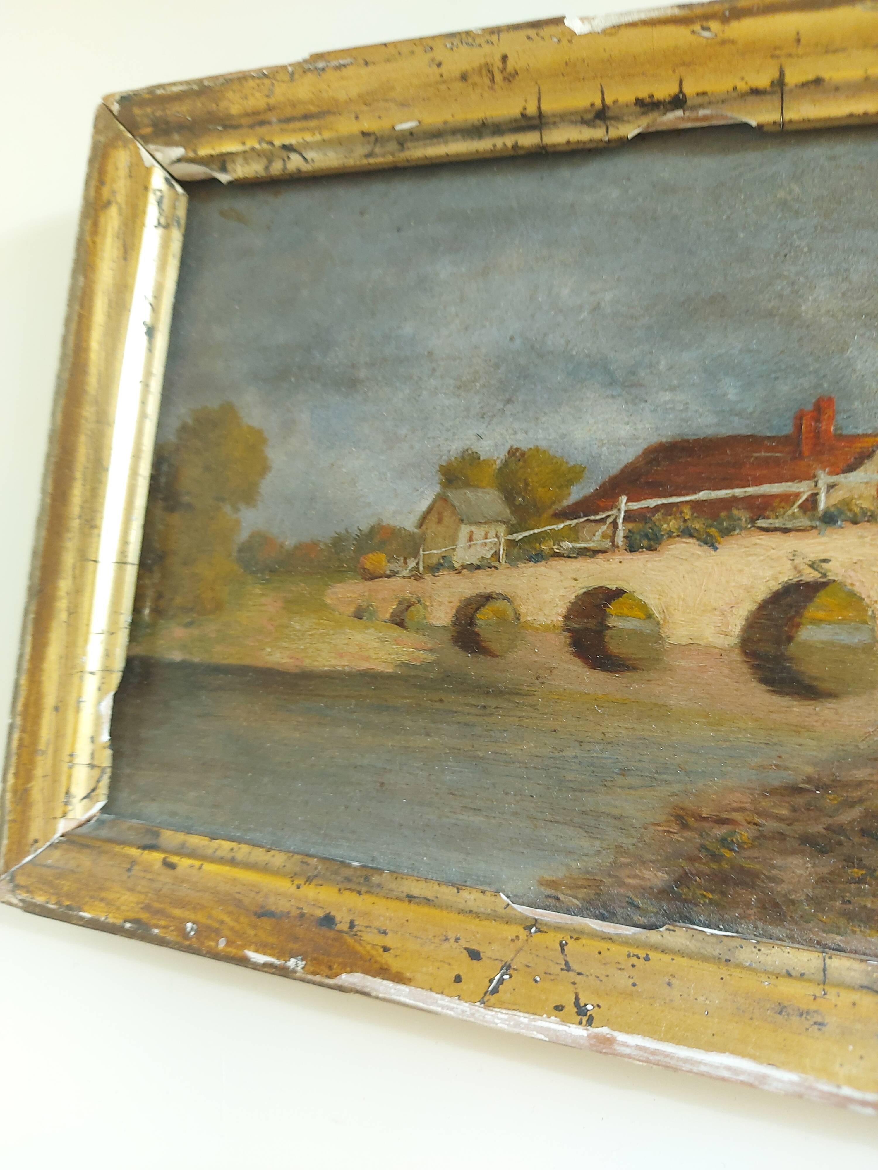 Painting, painting, oil on wood