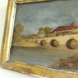 Painting, painting, oil on wood