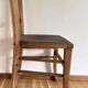 Chaise de bistrot en bois. estampillée luterma