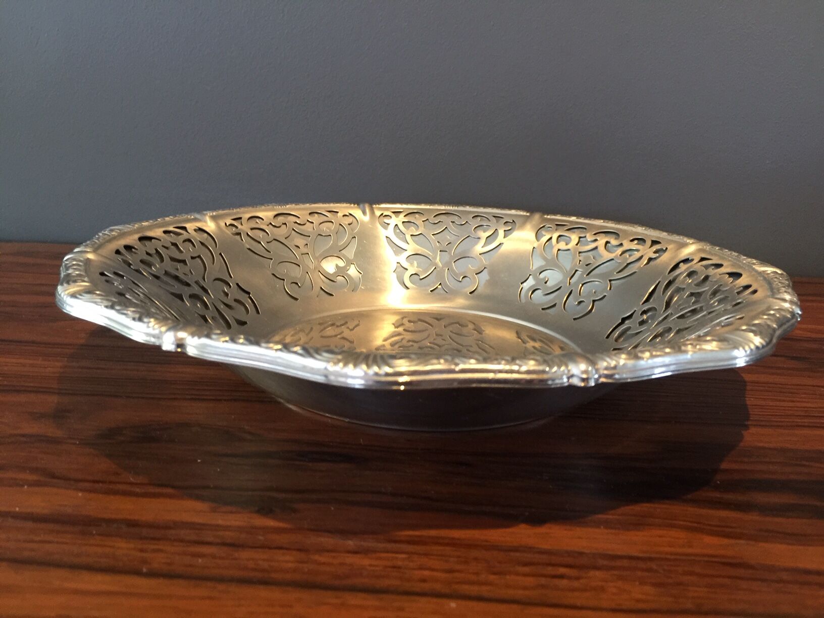 Lot de 2 paniers a pain ou a fruit Alessi Italy