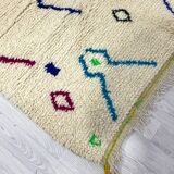 Handmade Moroccan Berber carpet 250 X 150 CM