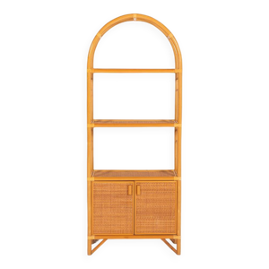 Armoire vintage en bambou