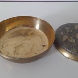 Boîte en laiton émaillé