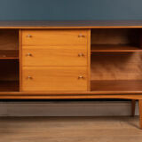 Retro teak & walnut maple mid century sideboard 1960s