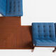 Midcentury corner sofa set in teak by Ole Gjerløv-Knudsen & Torben Lind for France & Søn