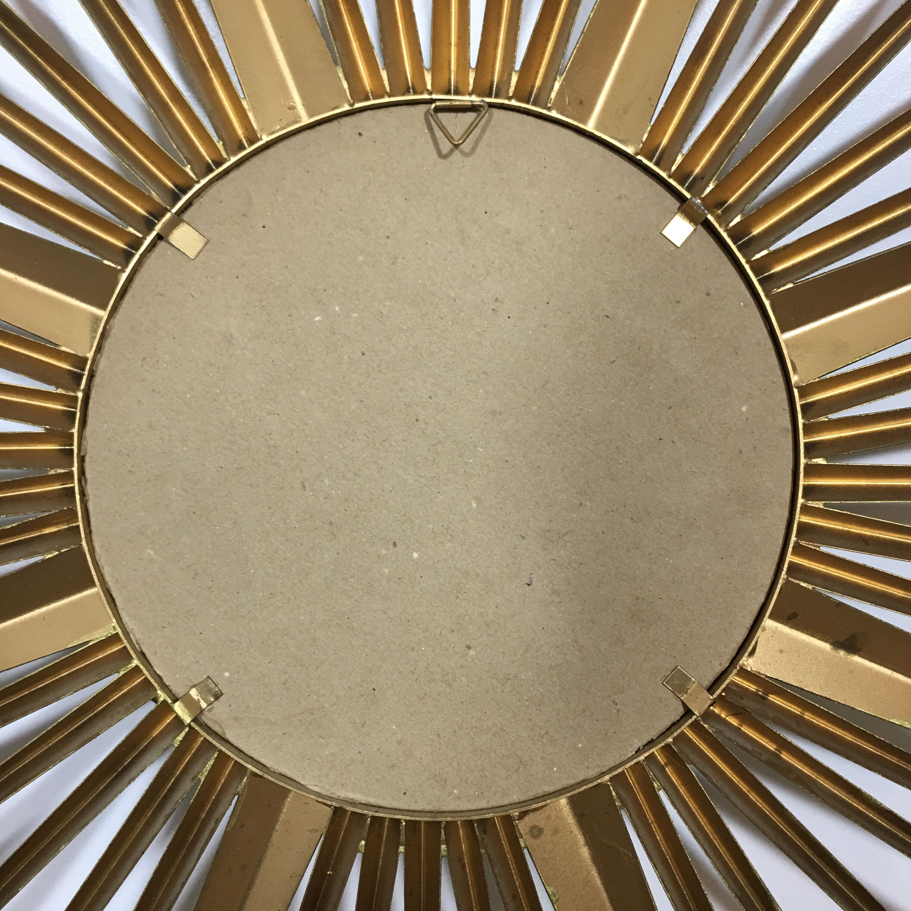 Mirror gold metal sun Chaty Vallauris 85x85cm