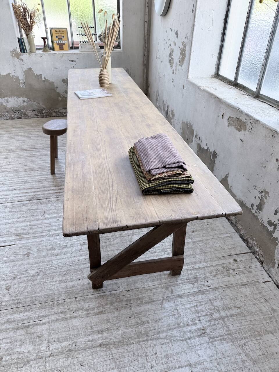 1950 XL folding farmhouse table in pine