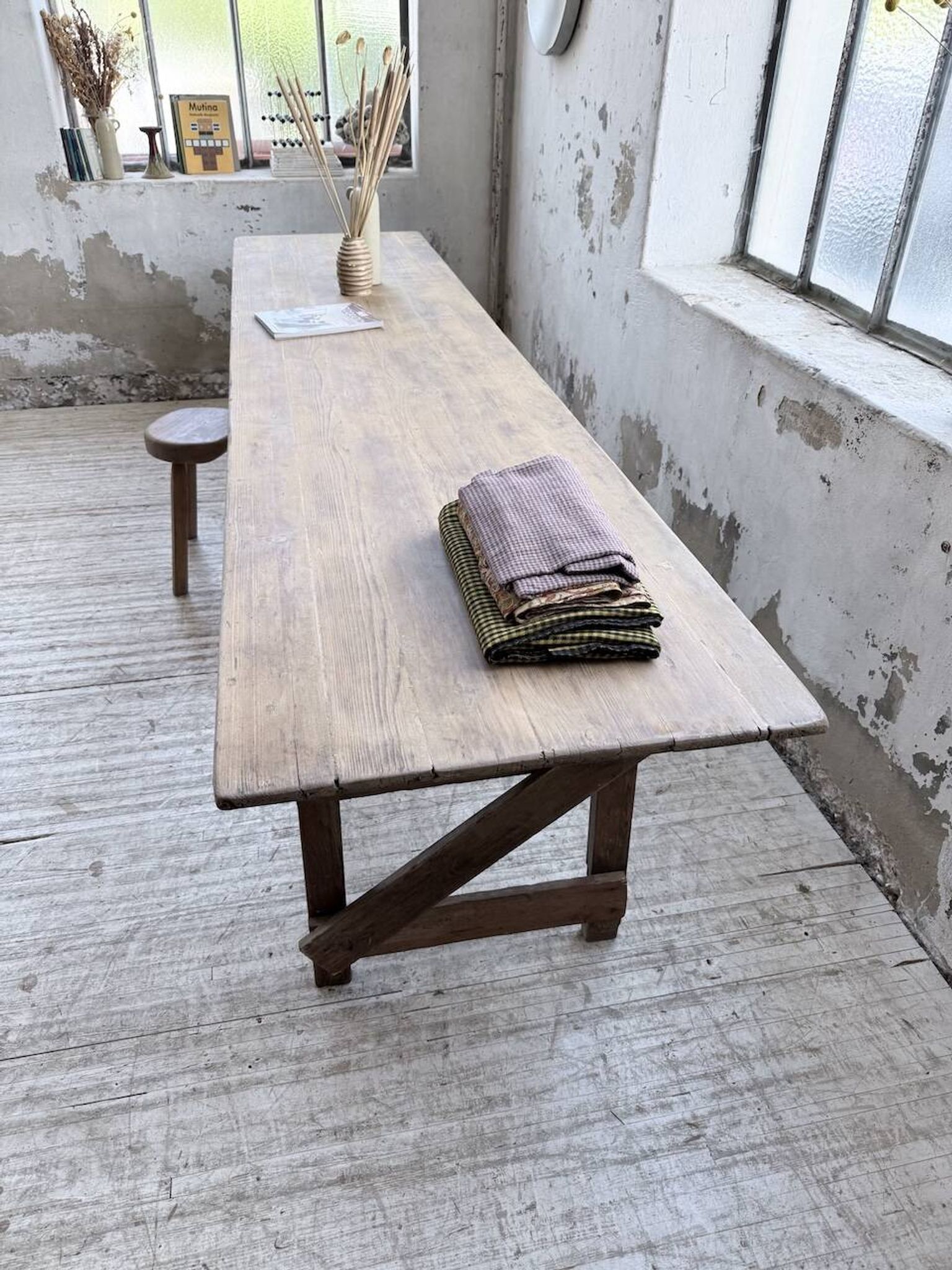 1950 XL folding farmhouse table in pine