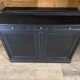 Black patina cupboard