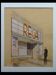 Boutique in Paris, Rega - large original architectural drawing - 1949 - Marc Saunier