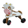 Wooden trotter carrier cow