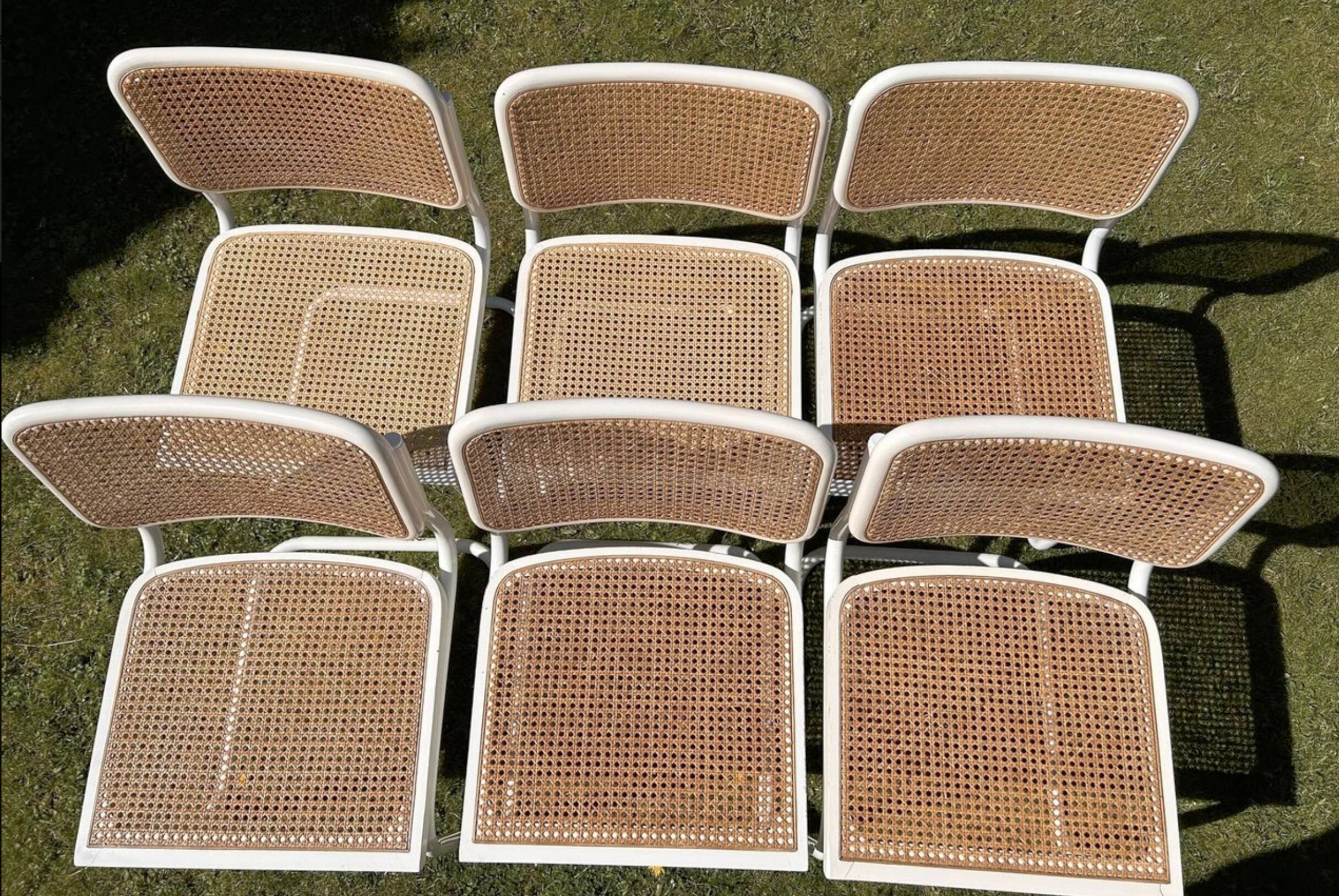 6 chaises Cesca