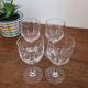 Set of 4 small wine glasses
