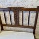 Lit simple en bois vintage