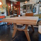 1940s oak dining table