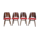 1960s Set of 4 Oswald Haerdtl Dining Chairs for Ton/Thonet, Czechoslovakia