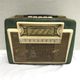 Radio Bambistor bois vinyle vert bakélite blanc vintage