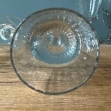 Série de 6 verres à pied anciens dépareillés