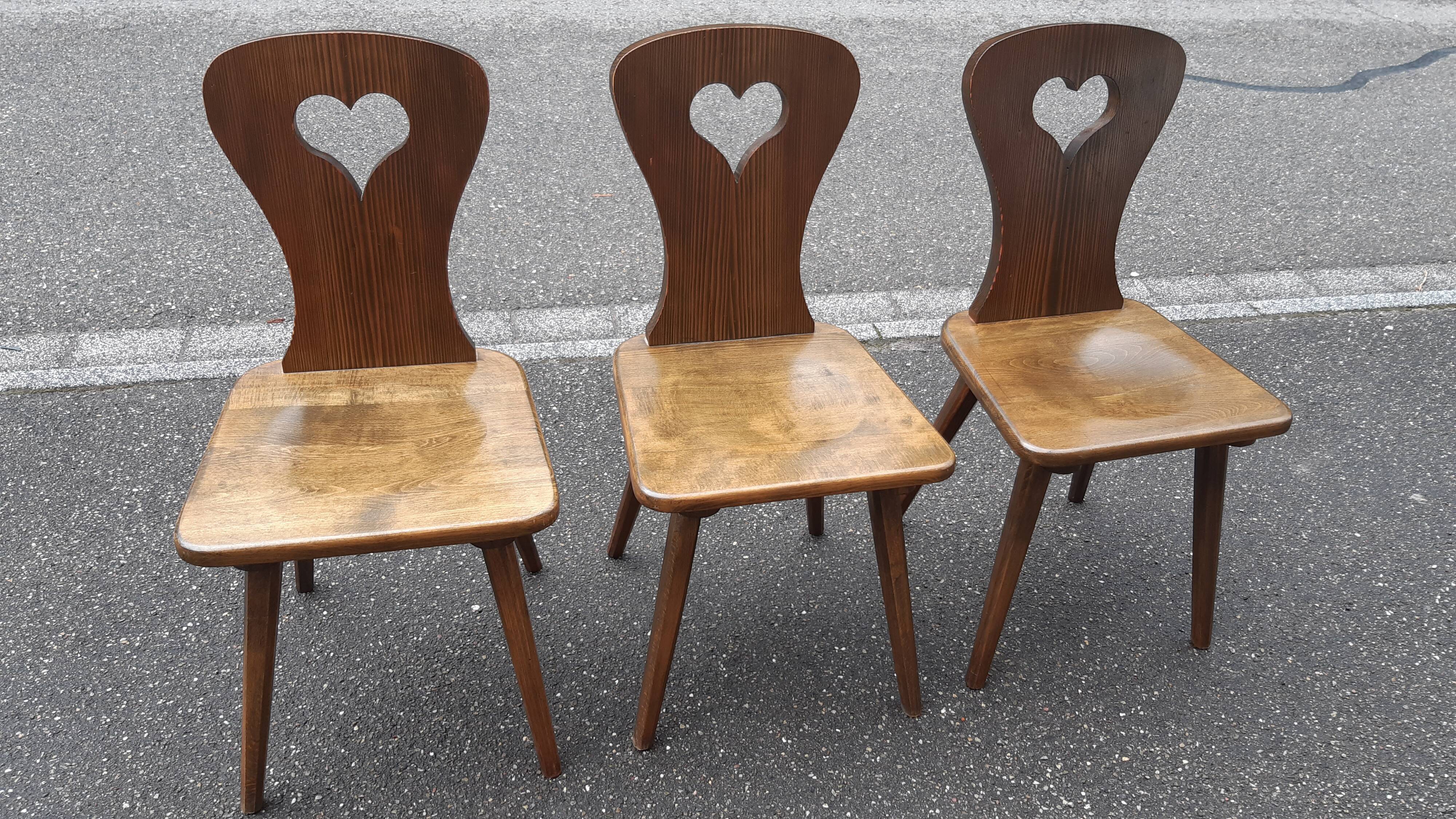 Brutalist chairs deco mountain chalet