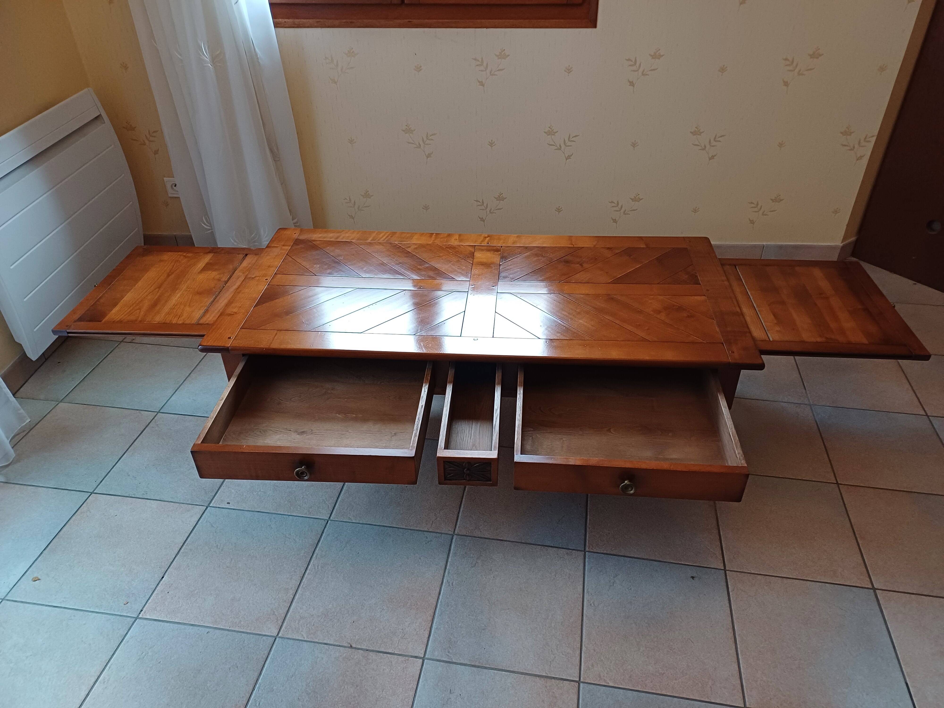 René Trotel rectangular coffee table