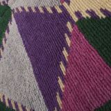 Vintage Turkish rug from Oushak, hand-woven 105x148 cm