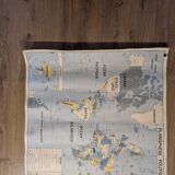 Carte scolaire - planisphère politique et planisphère économique