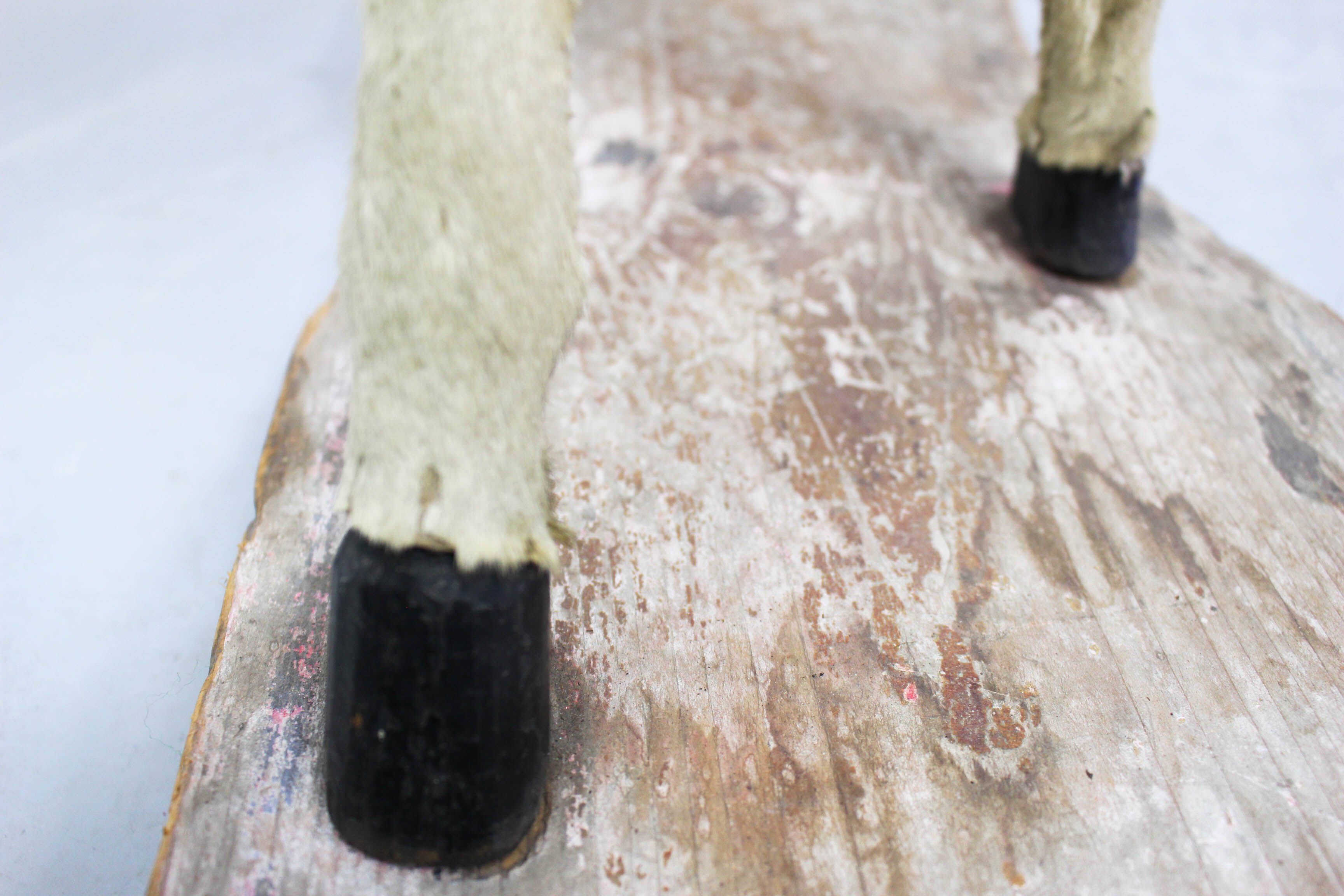 Victorian taxidermy toy horse, late 19th century.