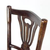 1950s Vintage Bistro Oak Chair, Czechoslovakia