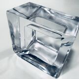 Large Vintage Ashtray • Crystal • Sèvres France • 1970