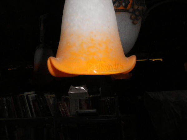 Lustre Rethondes pate de verre