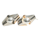 Pair of chrome wall lights, Space Age, 1970-1980