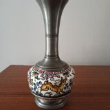 Pewter vase