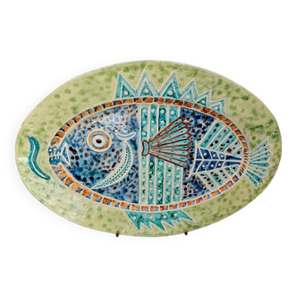 Ceramic fish dish