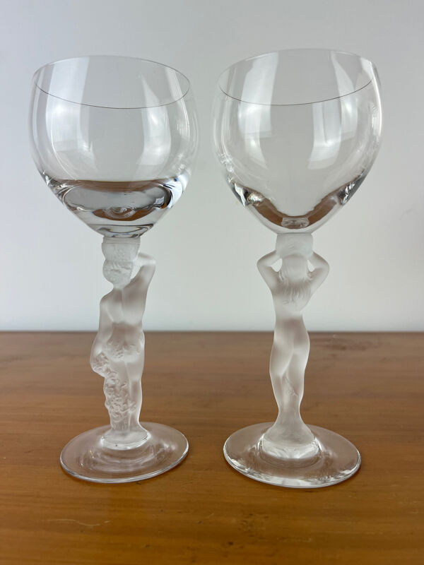 Bayel Venus et Bacchus 13 verres à vin cristal