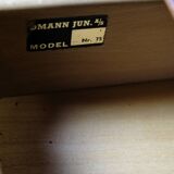 Desk Model 75 Made In Teak By Omann Junior Møbelfabrik From 1960s