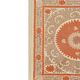 Vintage Turkish hand-knotted rug 140x145 cm