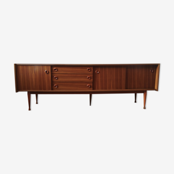 Enfilade scandinave en teck années 60