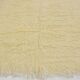 White Vintage Angora Wool Rug sku 1681