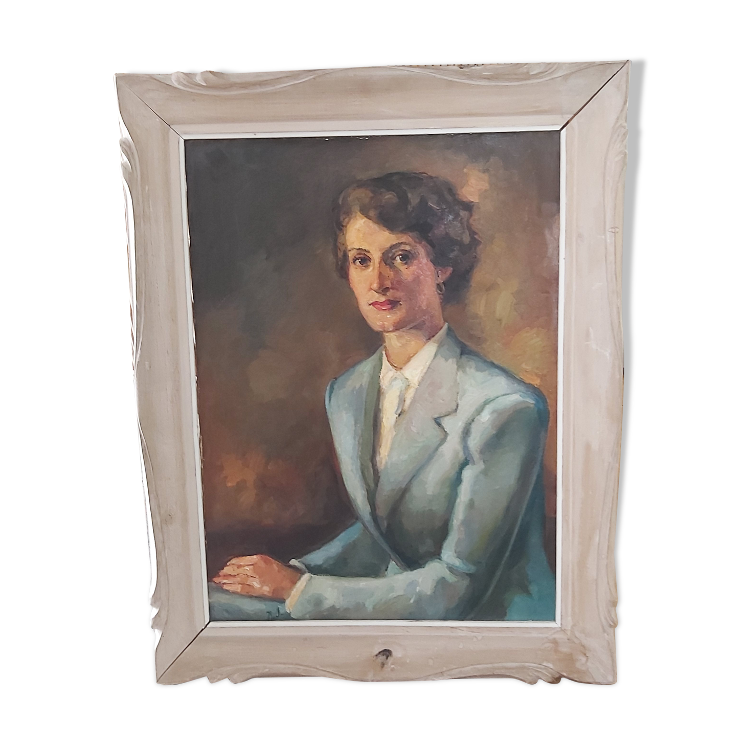 Portrait oil on canvas 1920-1930