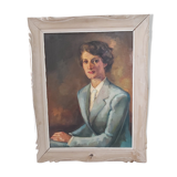 Portrait oil on canvas 1920-1930