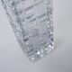 Crystal vase, Italian design, 1960s, manufactured in Italy