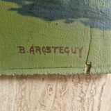 Painting by Bernard Arosteguy