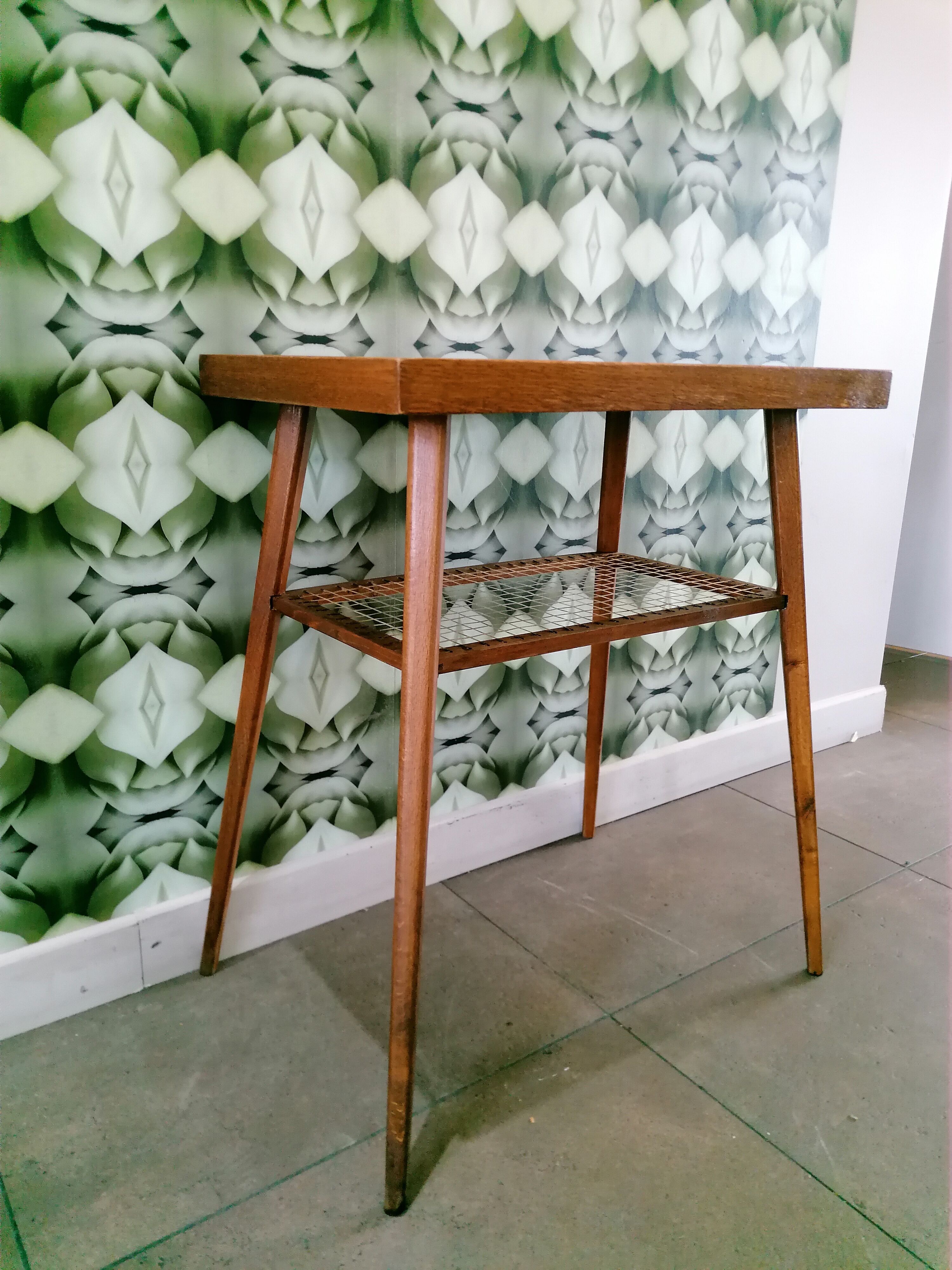 Vintage coffee table, side table, Czech, Dřevopodnik Holešov