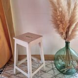 Patinated workshop stool