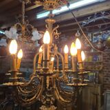 Bronze chandelier