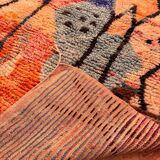 Authentic moroccan boujaad rug vintage handmade wool 300x200 cm