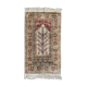 Tapis Kayseri turc vintage en soie et coton 106x61 cm