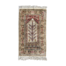 Tapis Kayseri turc vintage en soie et coton 106x61 cm